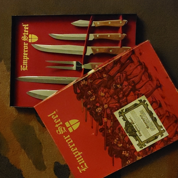 Vintage Emperor Steel Cutlery set